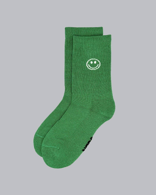 Smiley Green SOCKS (Kids)