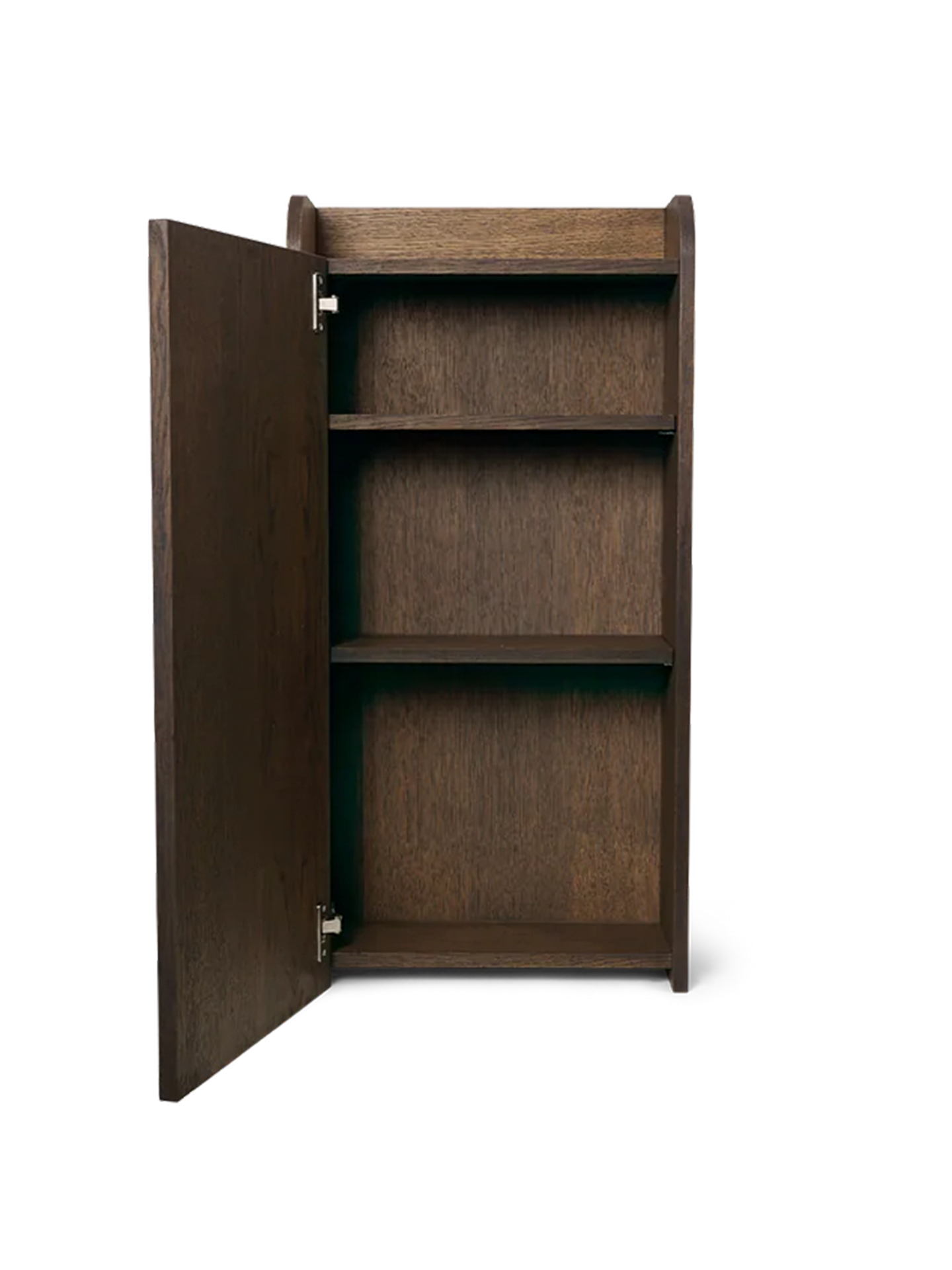 Sill Wall Cabinet - Dark Stained Oak