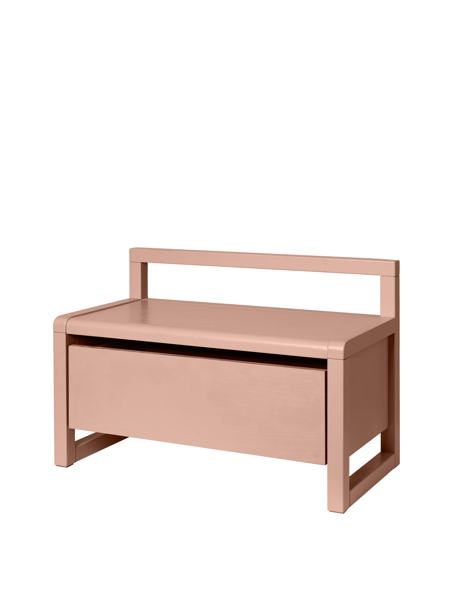 Little Architect Storage Bench - Rose