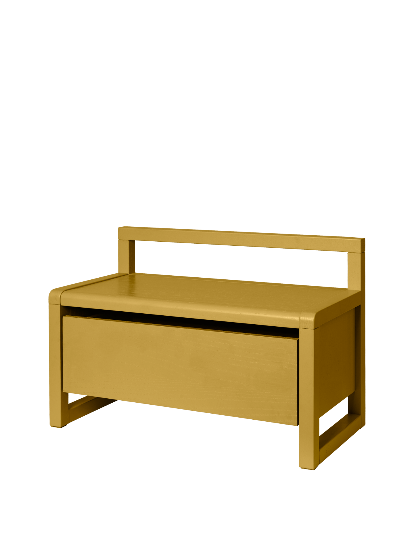 Little Architect Storage Bench - Yellow