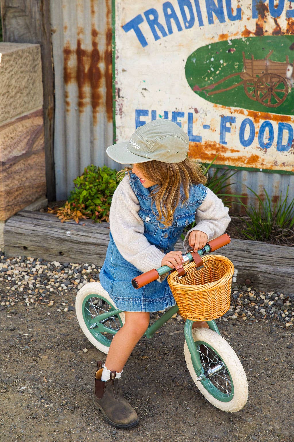 BANWOOD BALANCE BIKE FIRST GO VINTAGE - FOREST