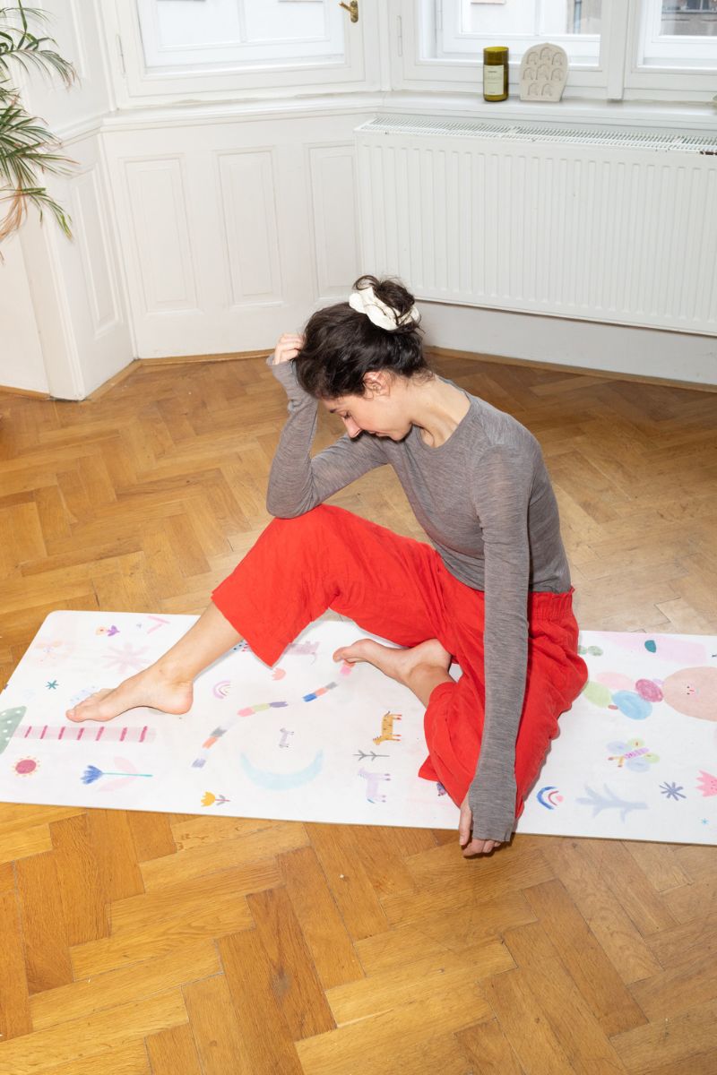 LITTLE YOGI Kids Yoga Mat.