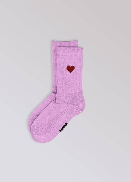 HEART SOCKS PINK | KIDS