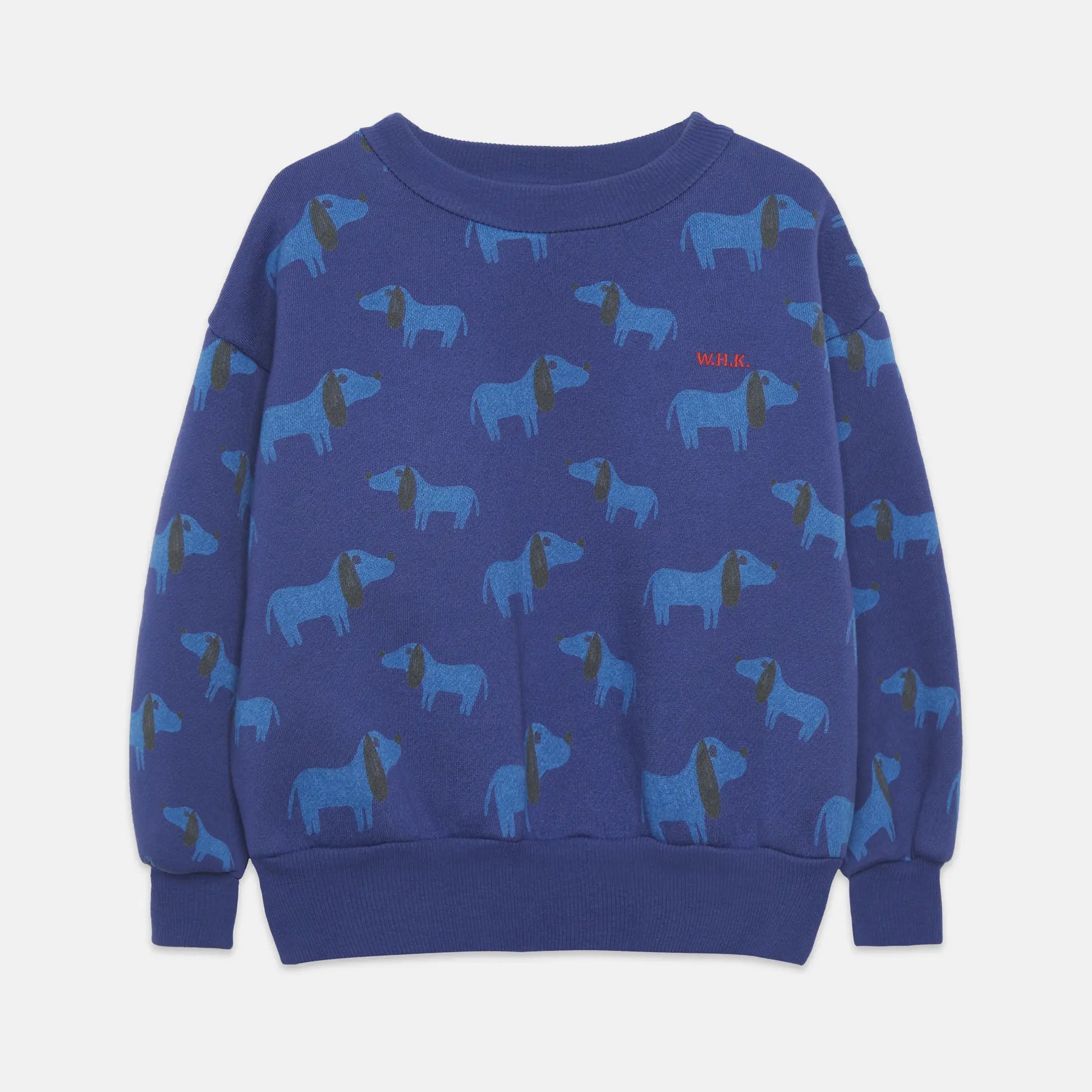 Blue Dog all over sweatshirt