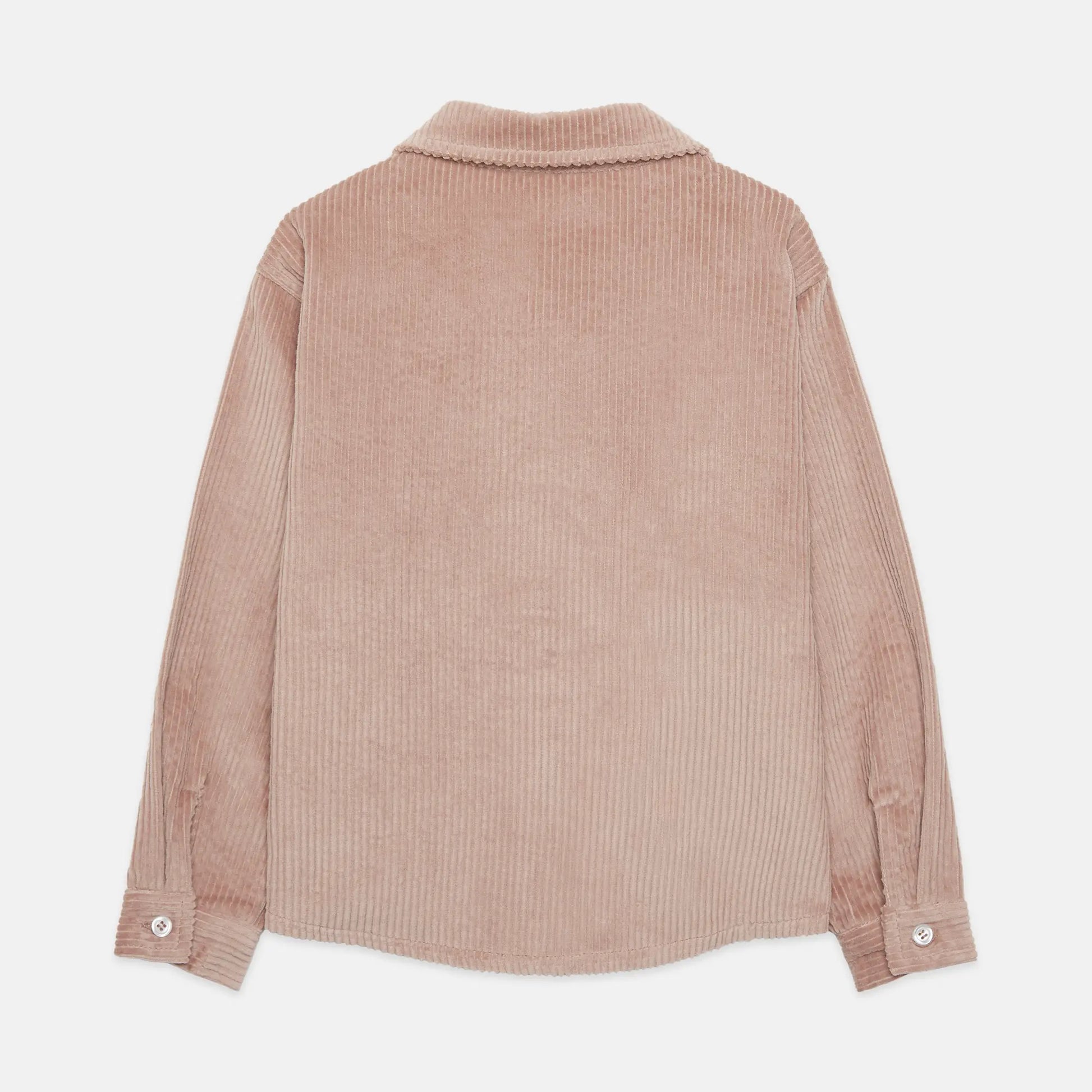 Magic toothbrush corduroy shirt (pink)