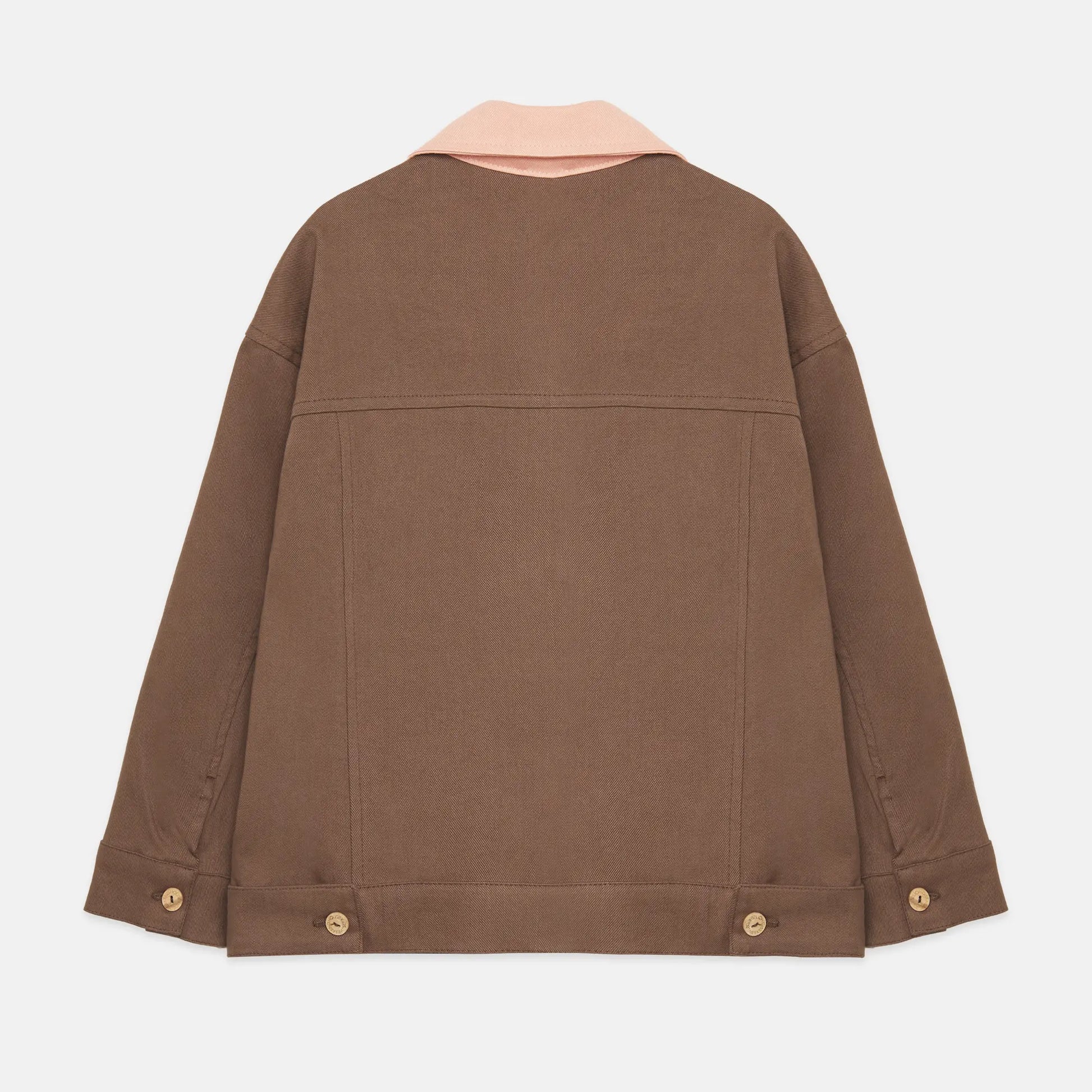 Bicolor denim jacket