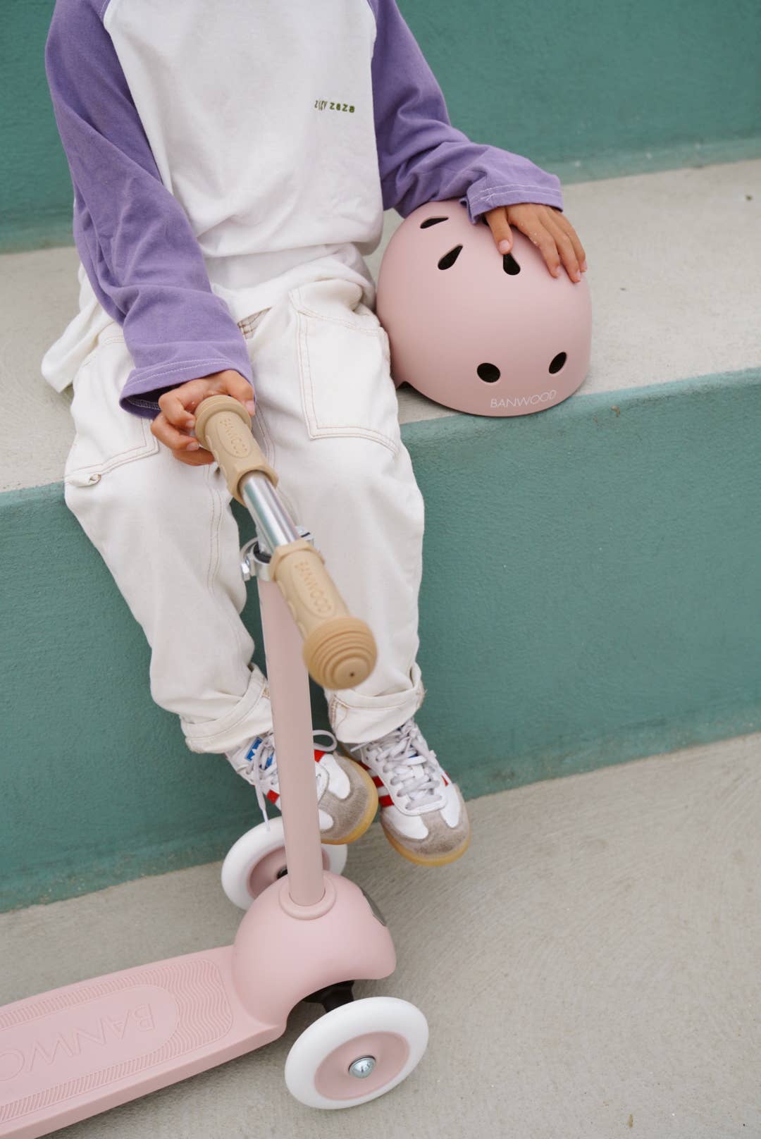 BANWOOD ECO HELMET - FADED PINK