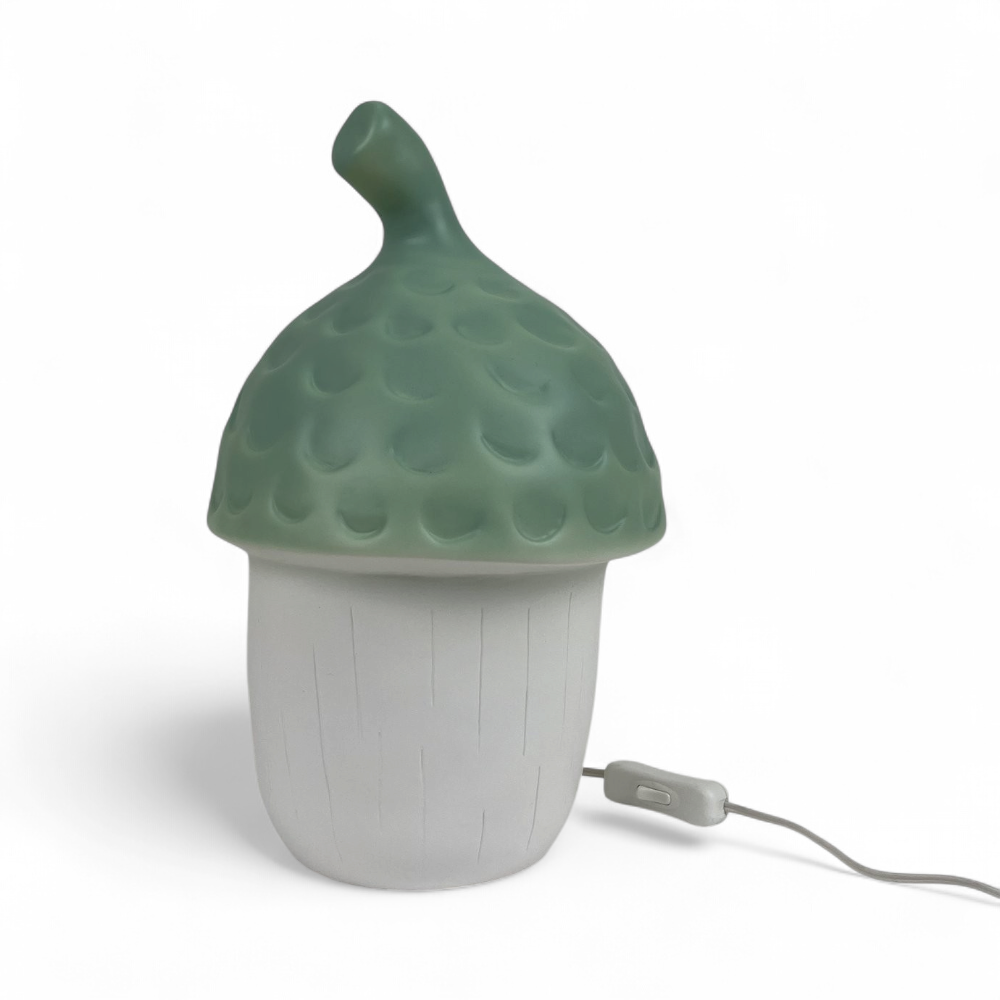 LAMP ACORN ALMOND