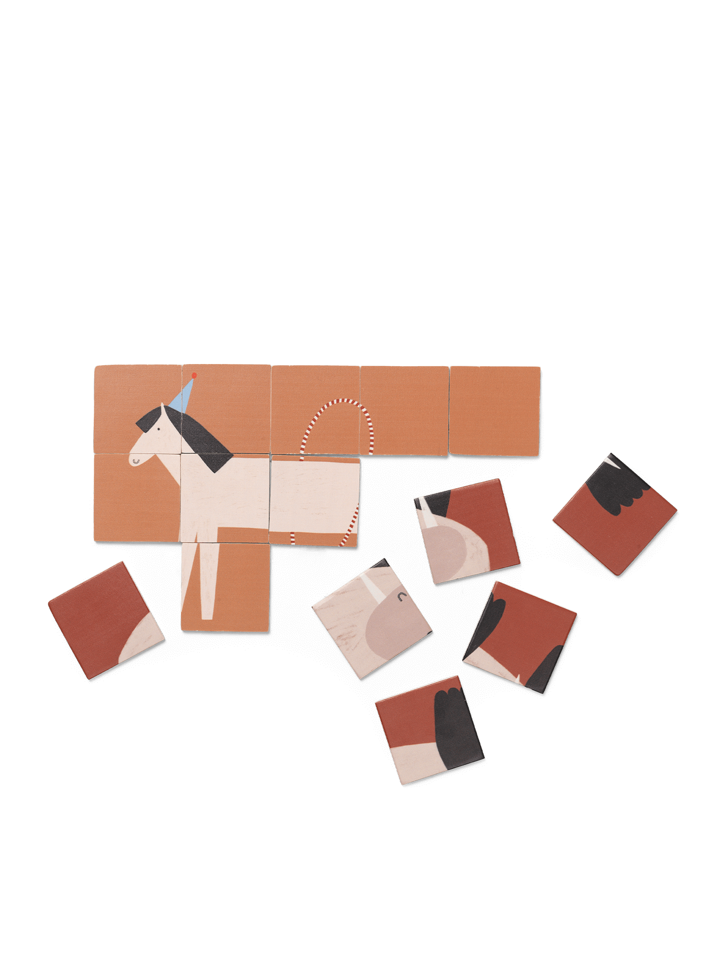 Two-Sided Puzzle - Walrus/Horse