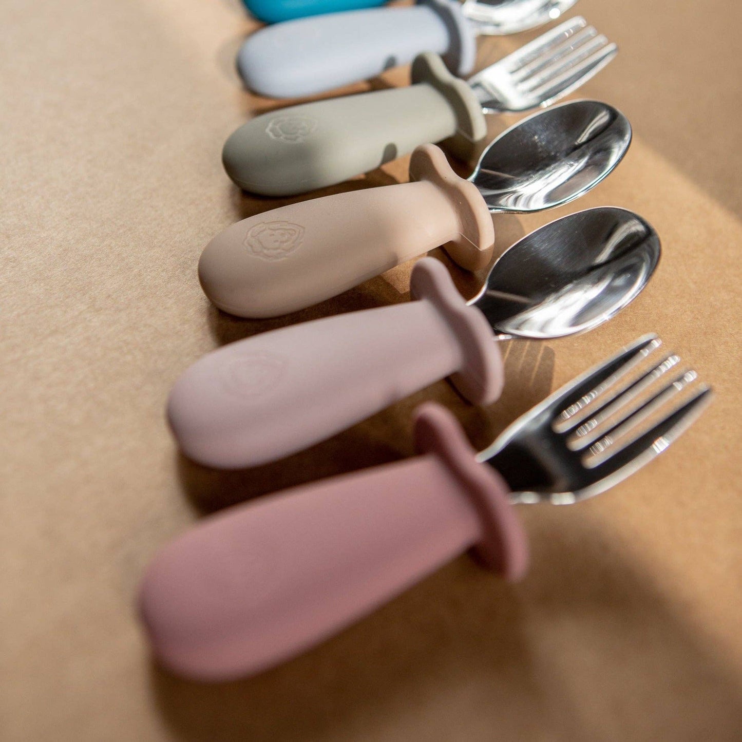 Fork/Spoon Cutlery Set (Old Pink/Pink)