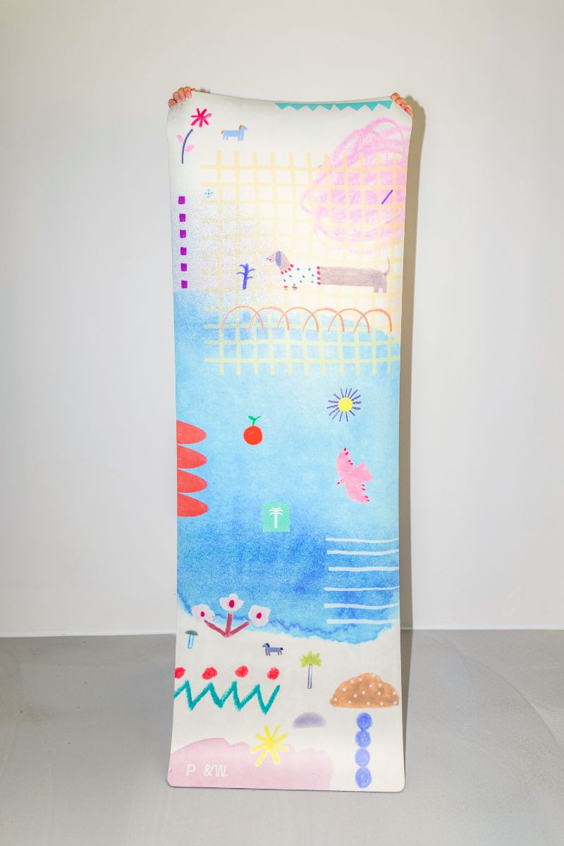 WILD YOGI Comfort Grip Mat.