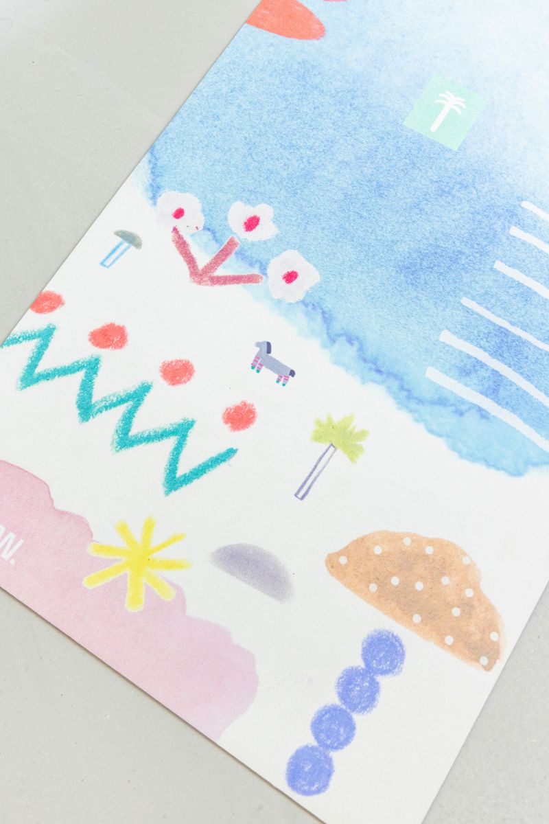 WILD YOGI Comfort Grip Mat.