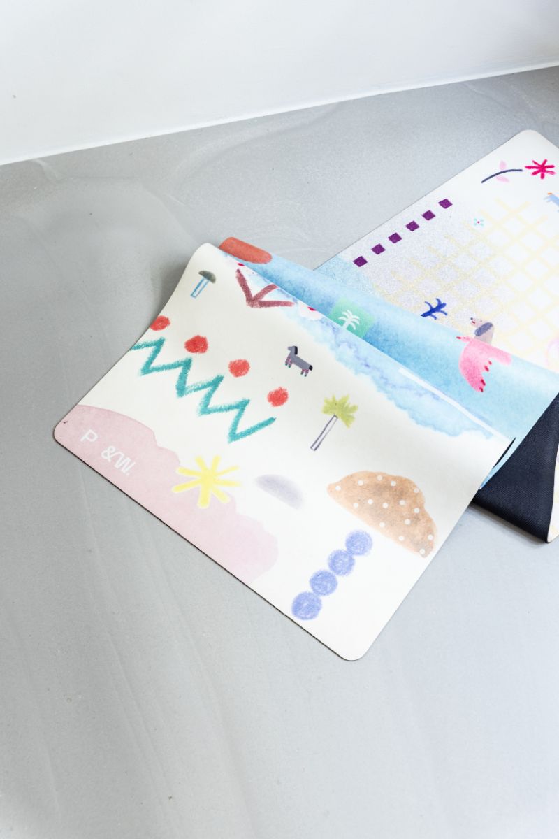 WILD YOGI Comfort Grip Mat.