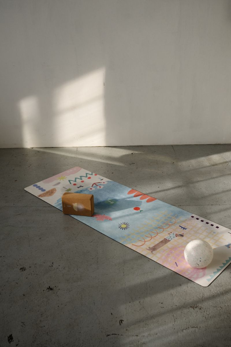 WILD YOGI Comfort Grip Mat.