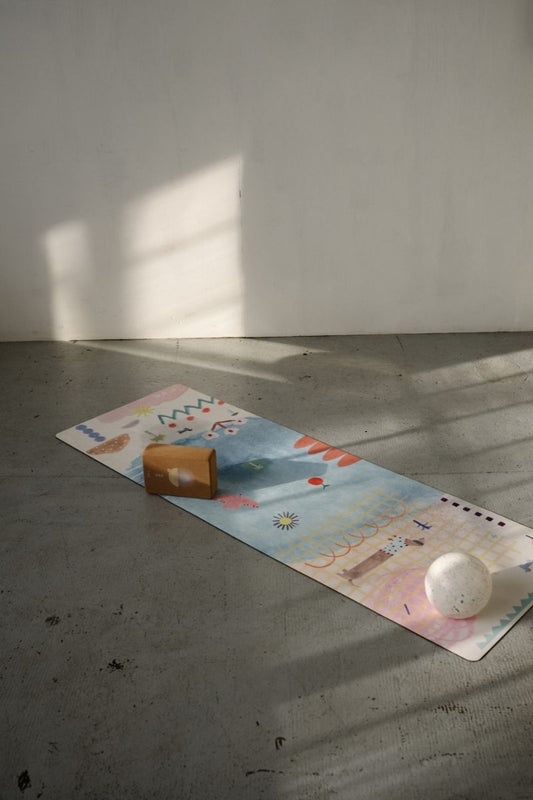 WILD YOGI Comfort Grip Mat.