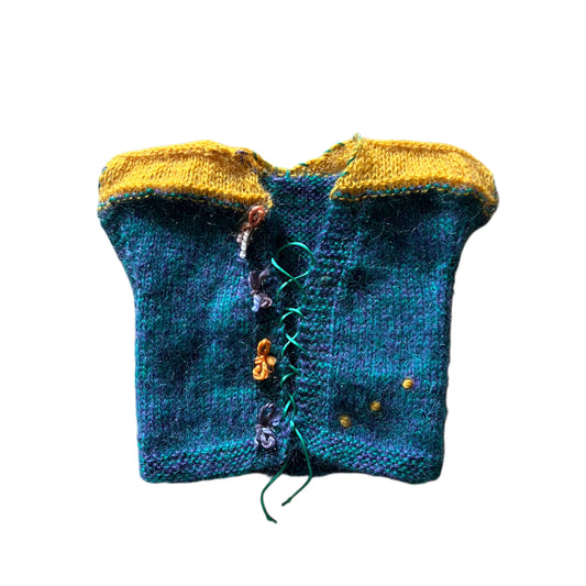 Bow Vest - ONE OF A KIND