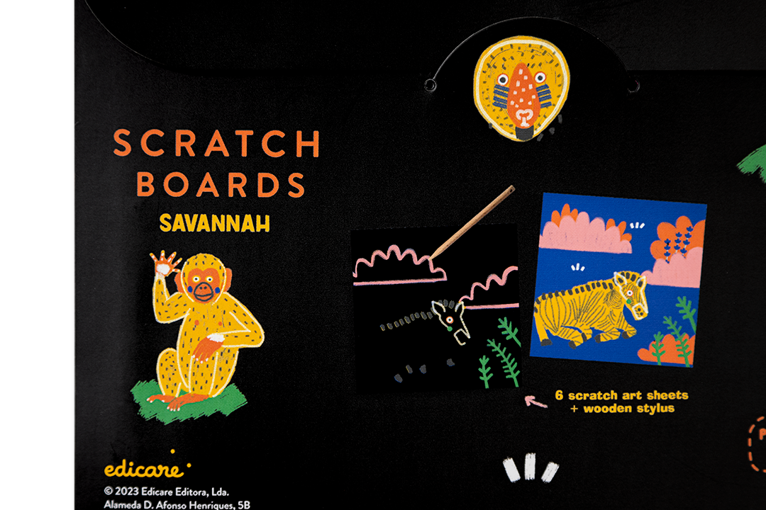 Savannah Scratch Boards