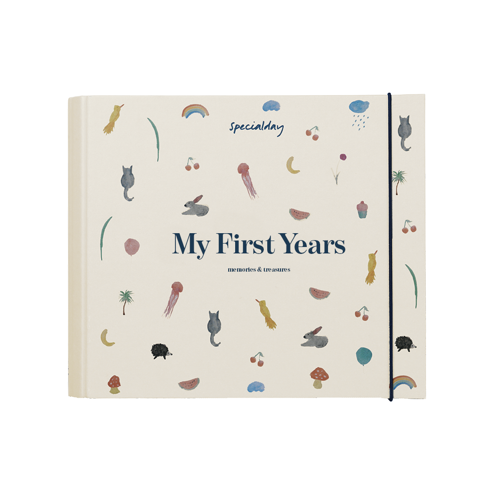My First Years – cream album – baby journal