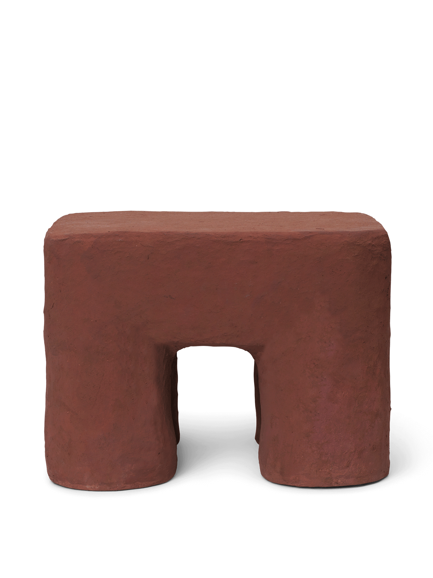 Podo Stool - Red Brown