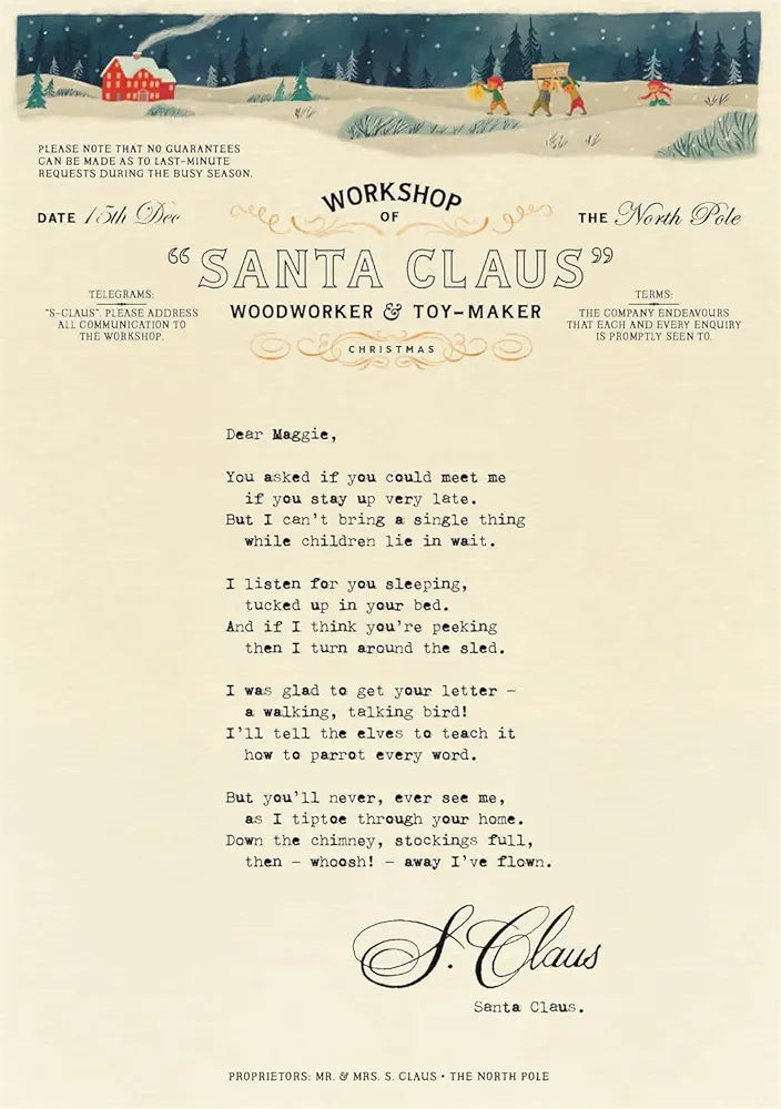 Letters from the North Pole: With Five Letters to Pull Out and Read – A Times Book of the Year 2024