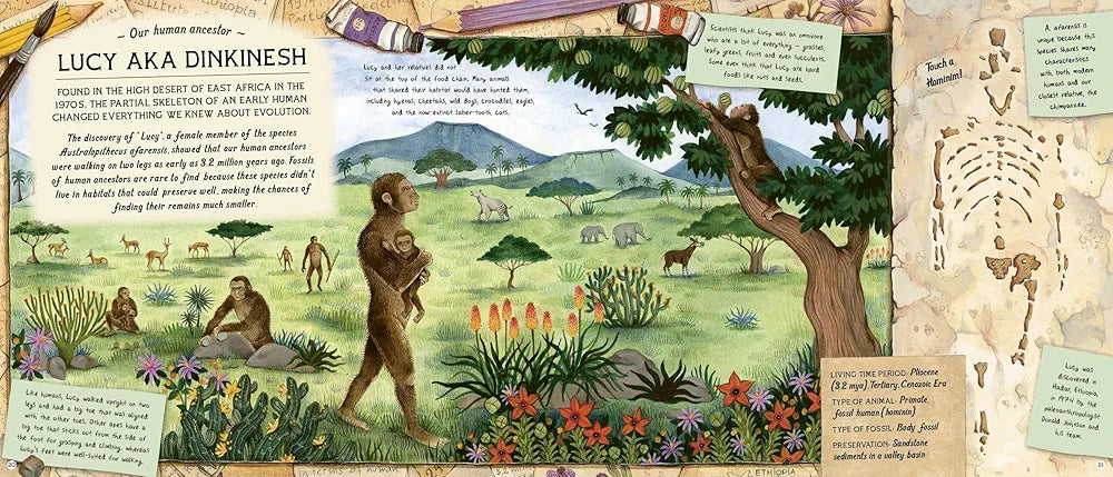 The Fossil Keeper's Treasure: With Amazing Fossils to Touch