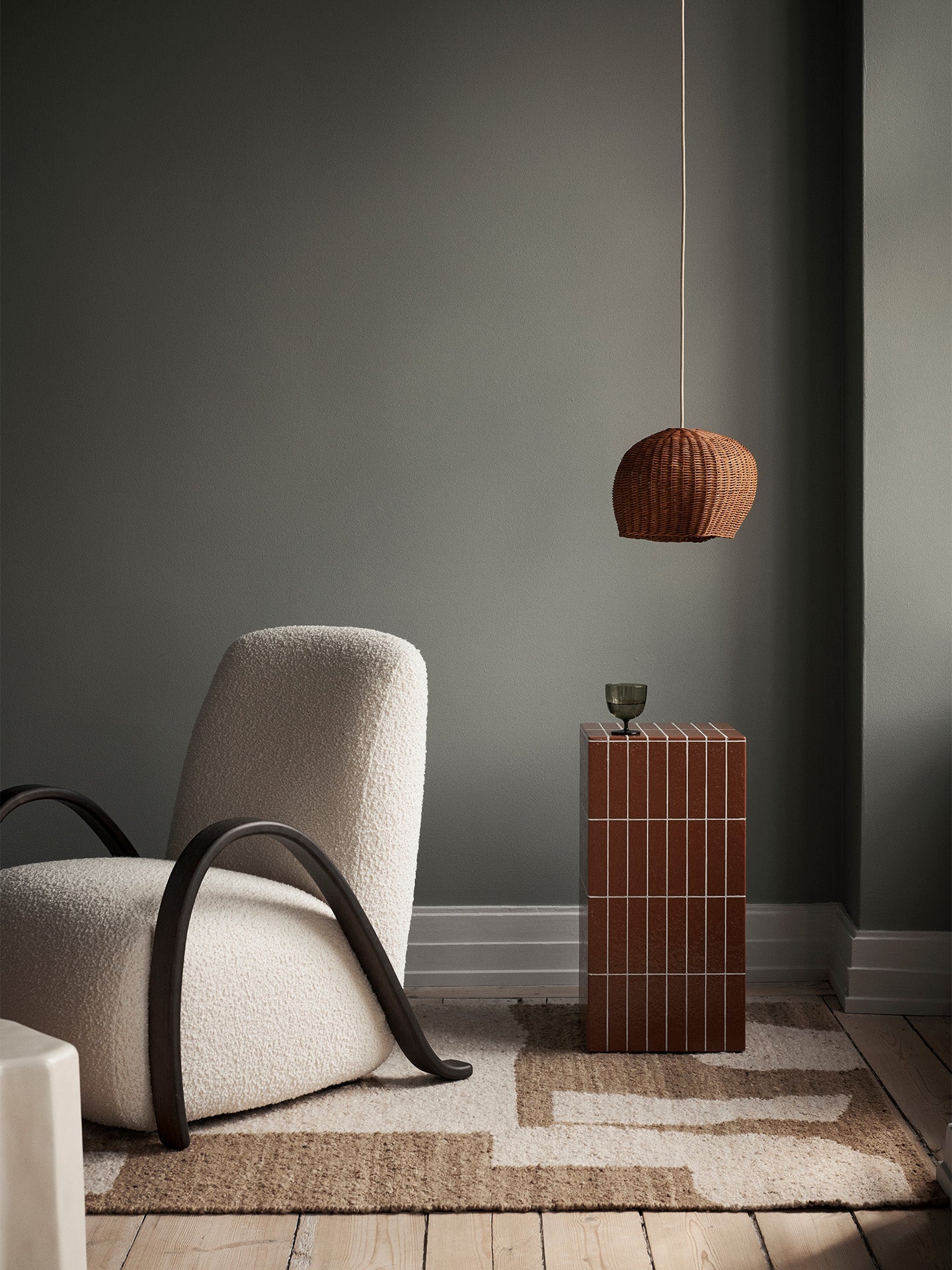 Drape Lampshade - Small - Natural