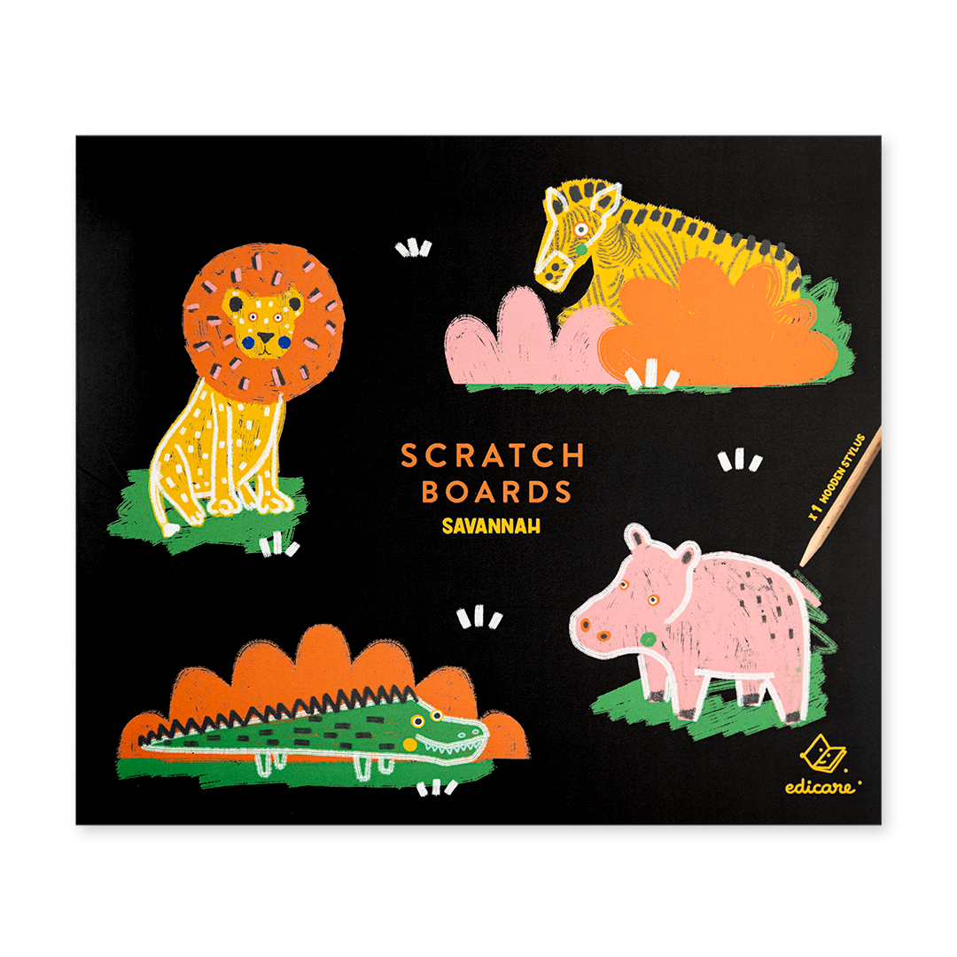 Savannah Scratch Boards