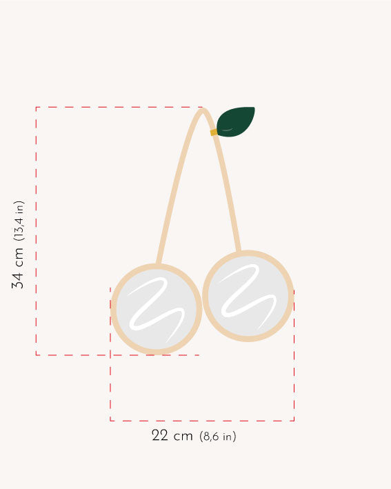 small Cherry mirror