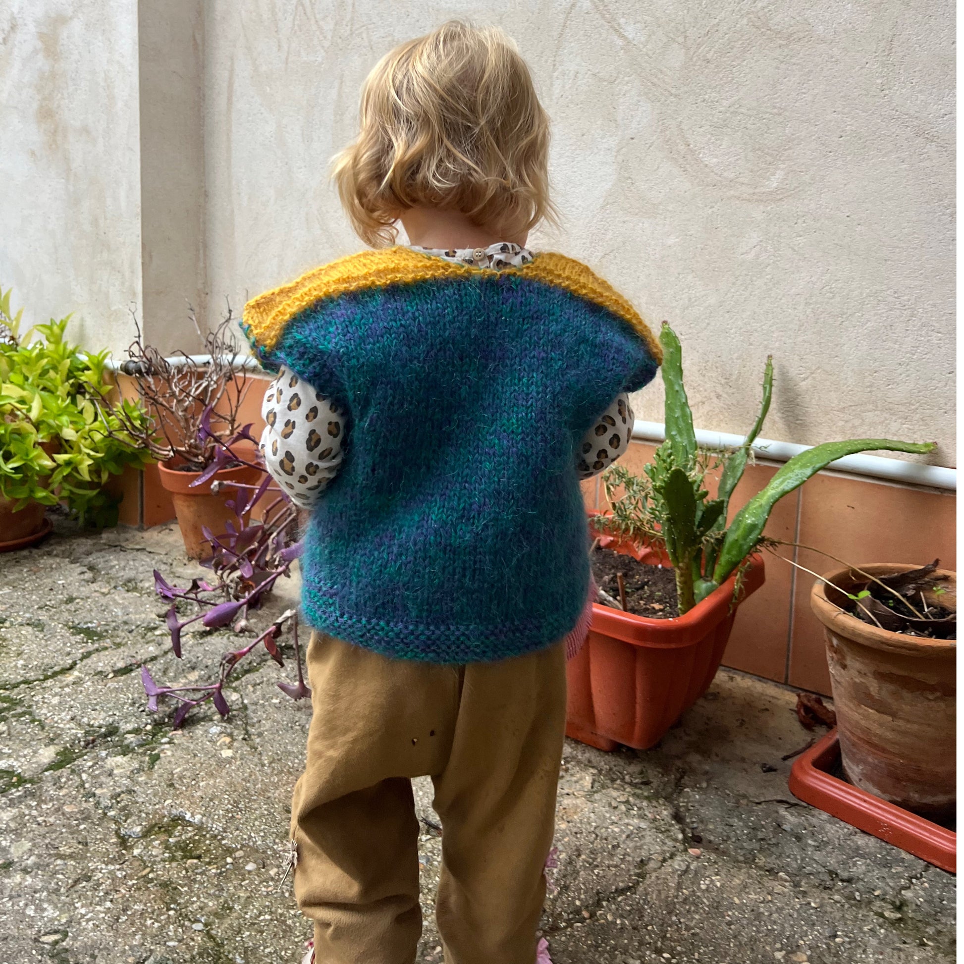 Bow Vest - ONE OF A KIND