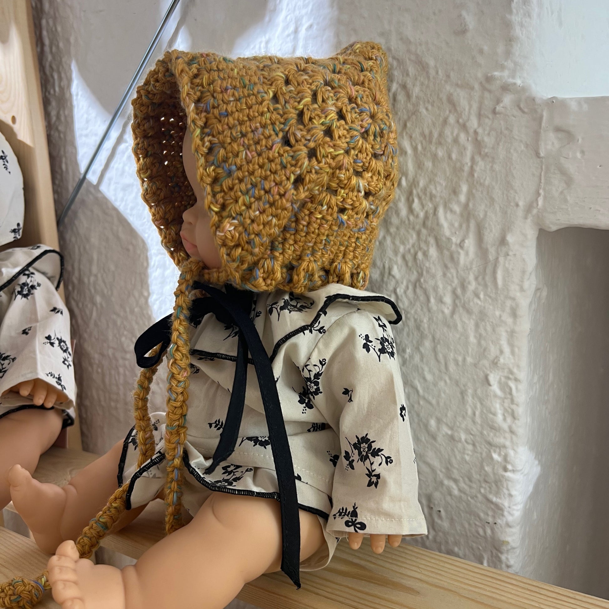 Mostaza Caperucita Bonnet - One of a kind