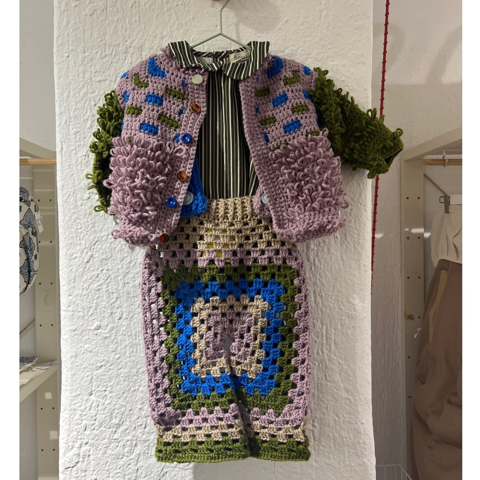 Wool Overall - one of a kind