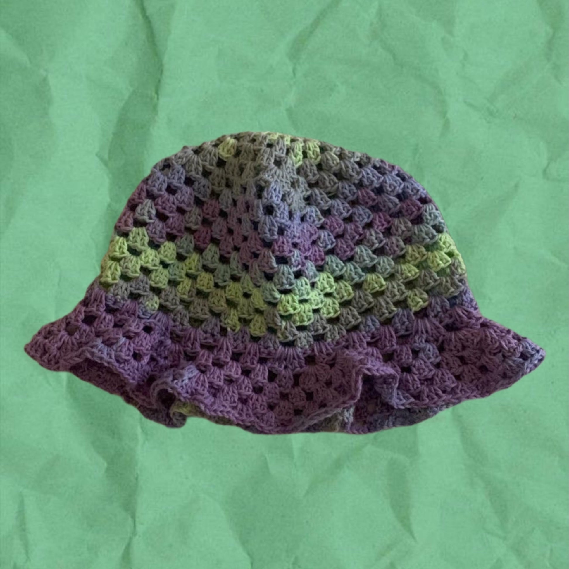 Purple Cotton Bucket-Pre order