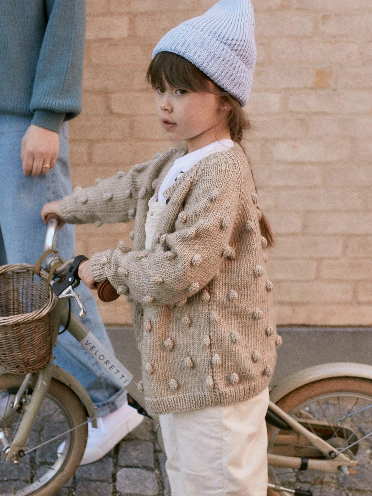 'Popcorn' Kids cardigan