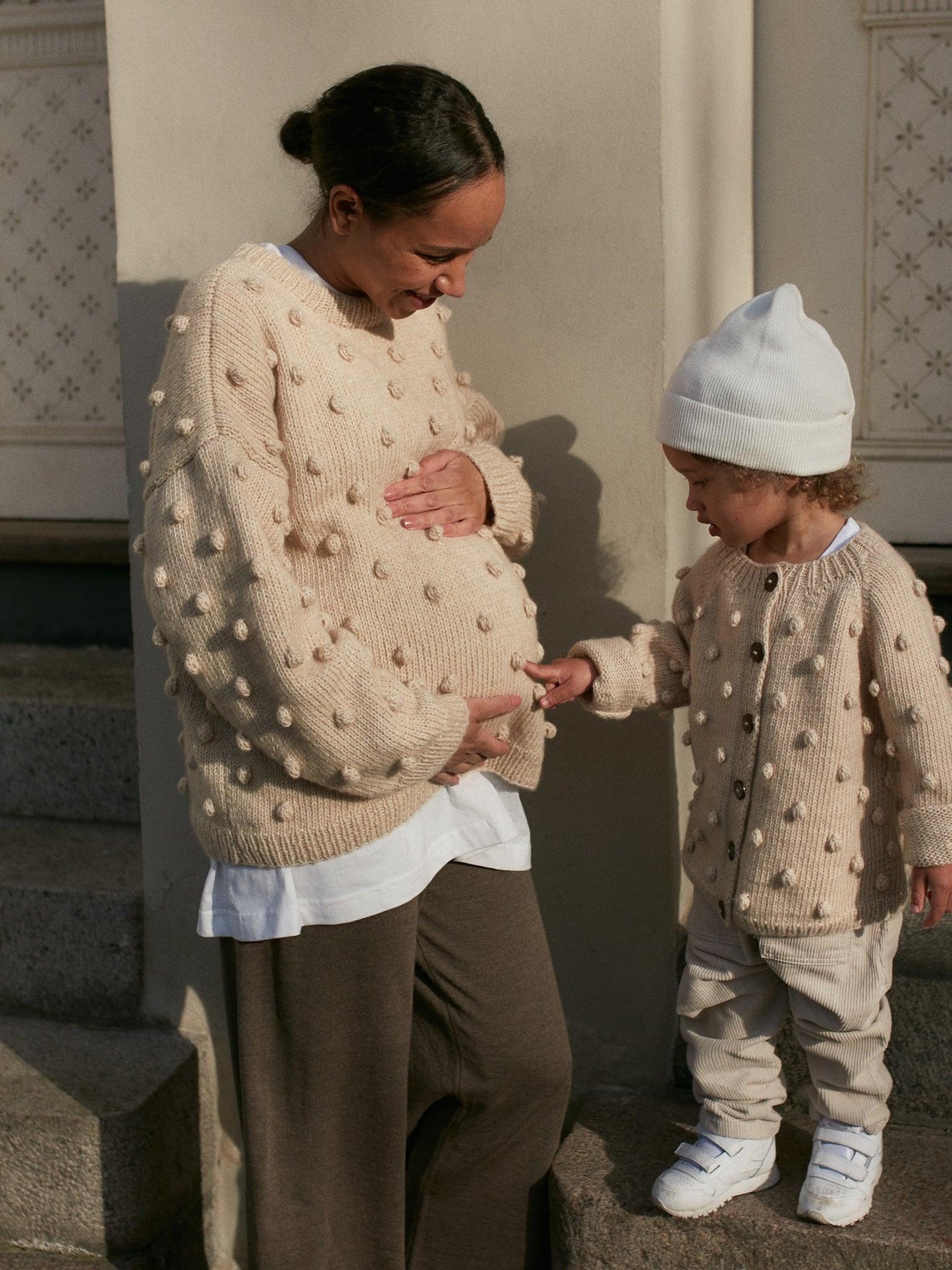 'Popcorn' Kids cardigan