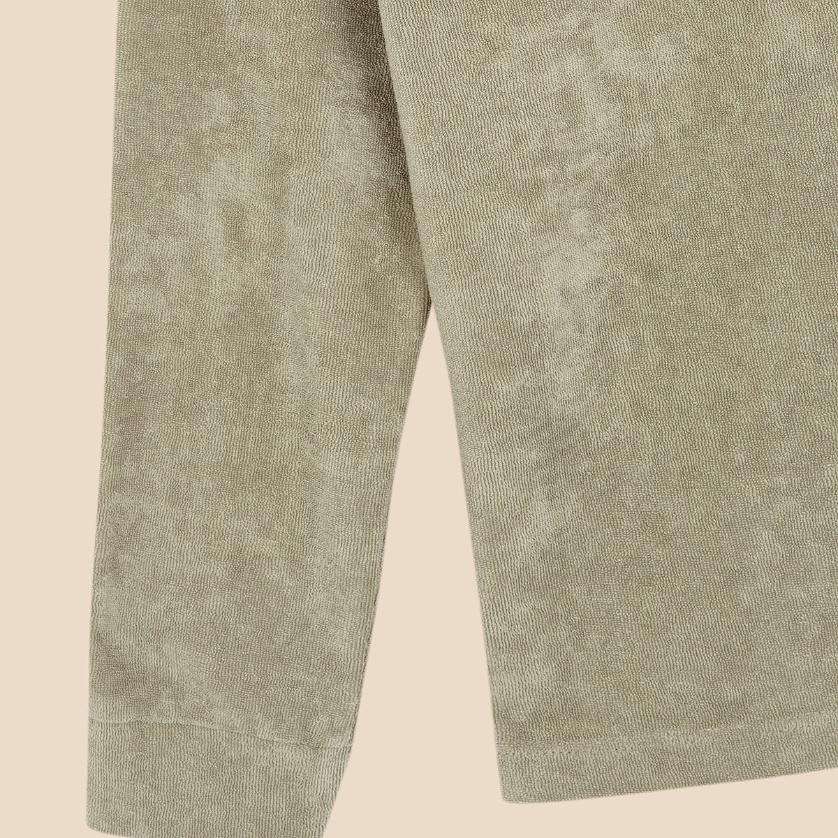 Polo Long Matcha Green Terry Knit