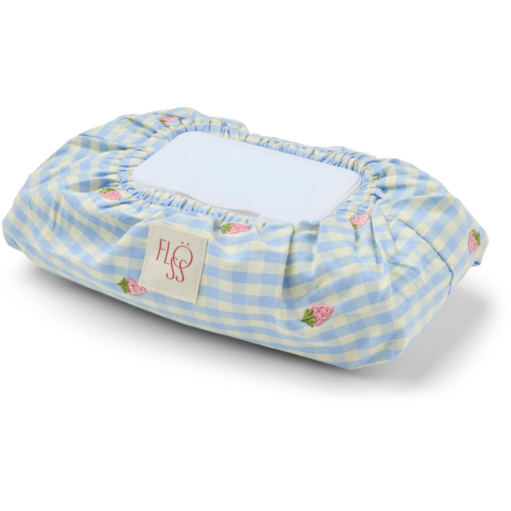 Mille Wet Wipe Cover - Sky Berry Gingham