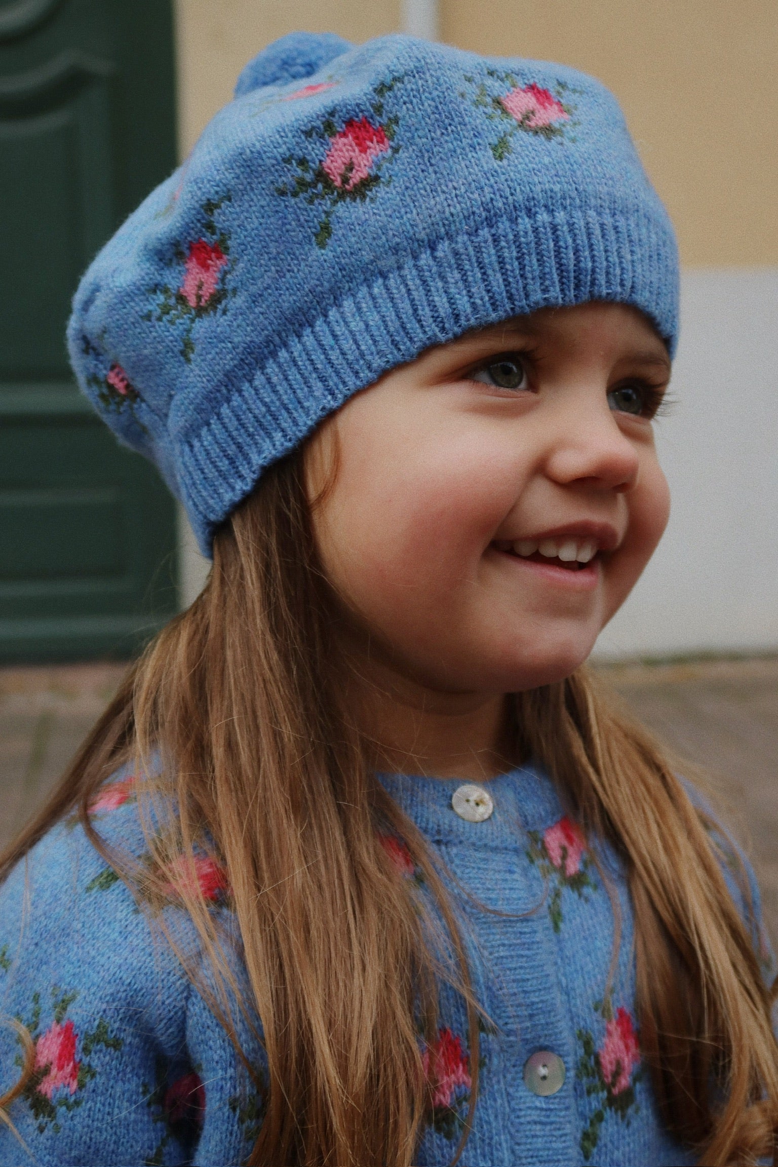 Belou beret - rosie shades