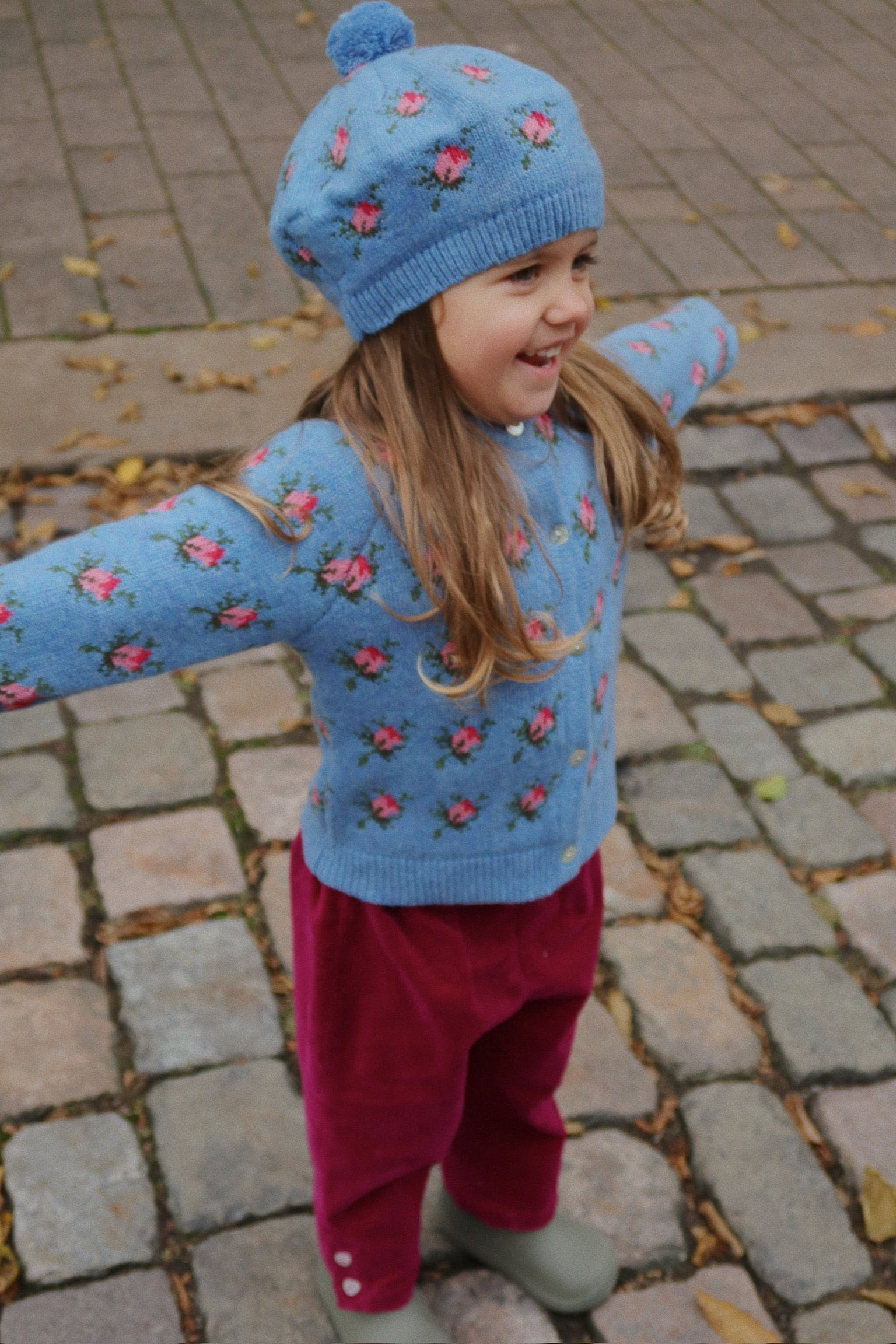 Belou beret - rosie shades