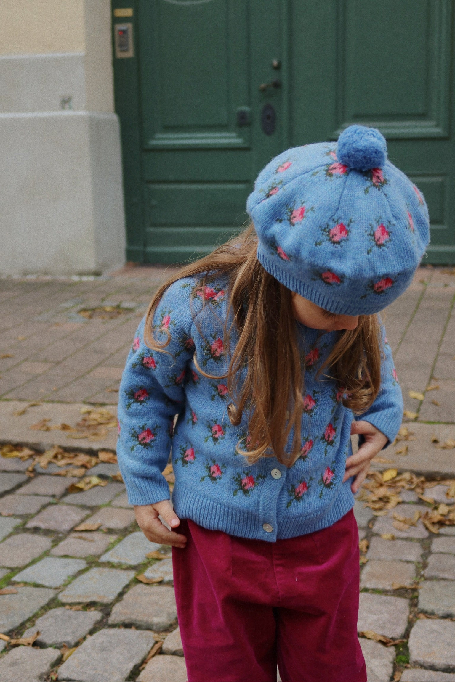 Belou beret - rosie shades