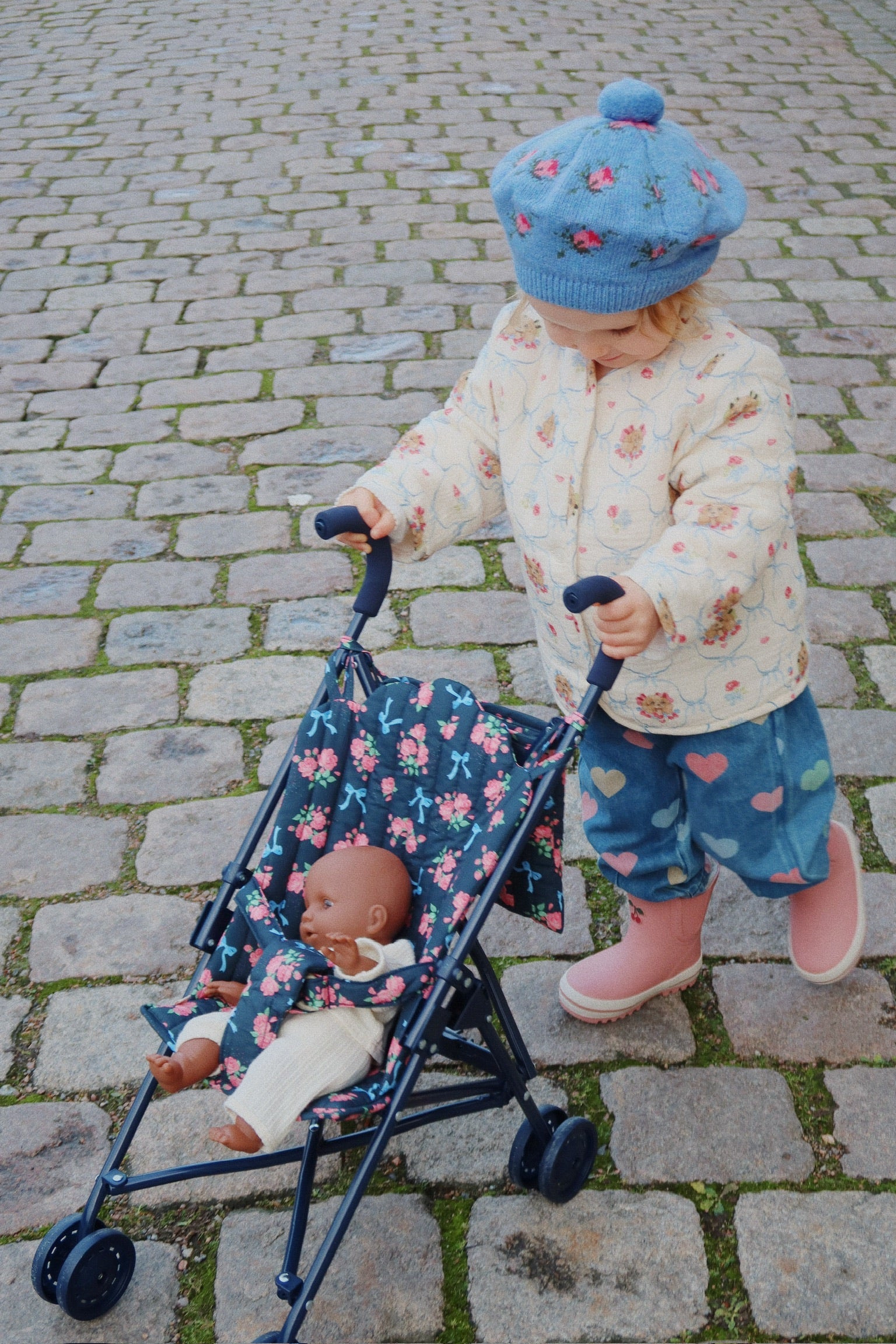 Belou beret - rosie shades