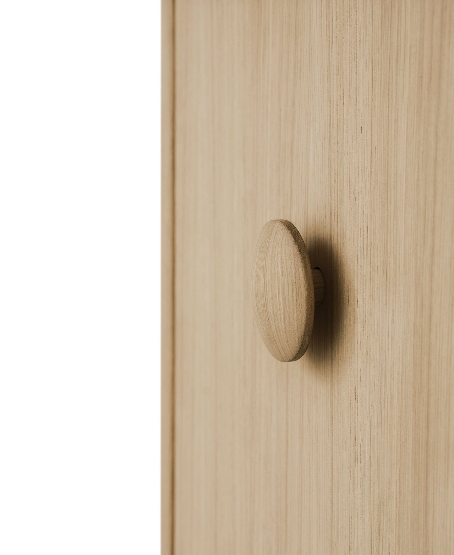 Wood wardrobe 3 doors, oak