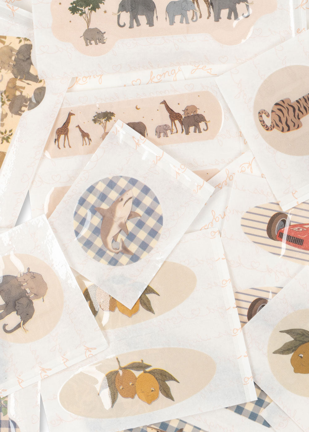 KISS AND COMFORT BANDAGES - blue mix