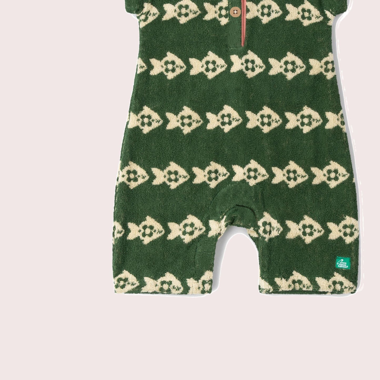 Swimming Fish Towelling Romper