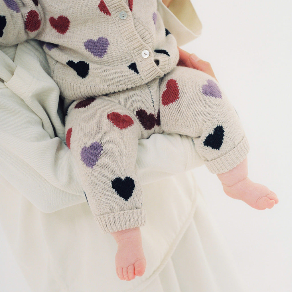 Cora Baby Pant - Hearts