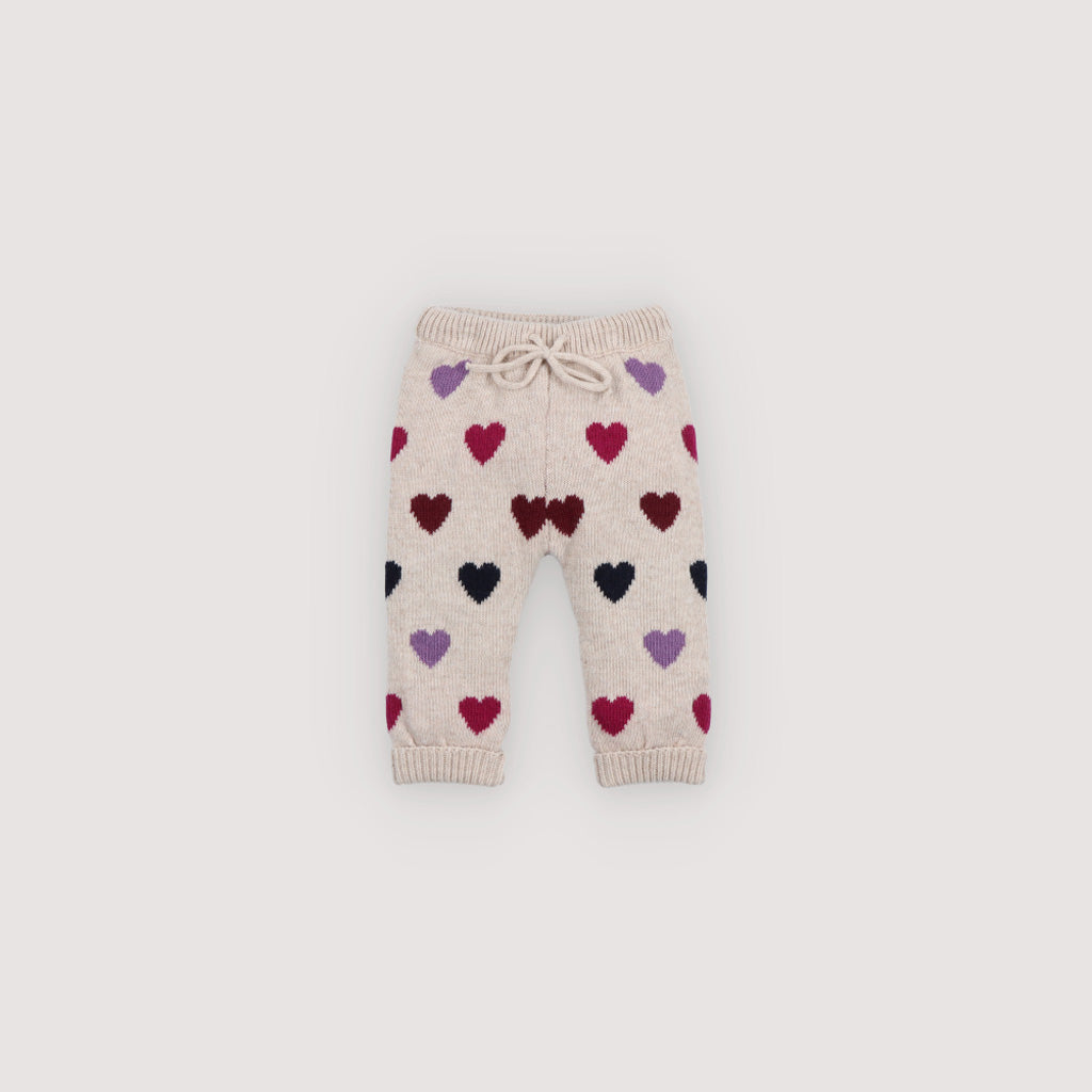 Cora Baby Pant - Hearts