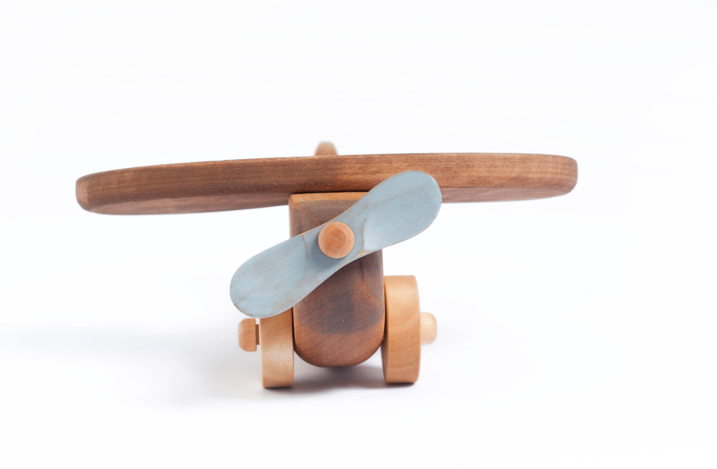 Handcrafted Birch Wood Plane Toy