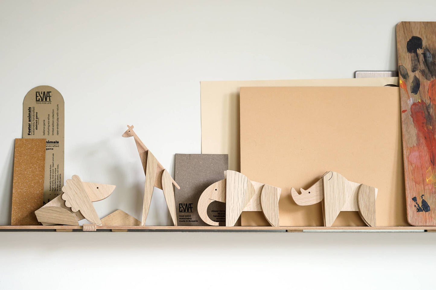 Wooden Magnetic Elephant Gift Toy