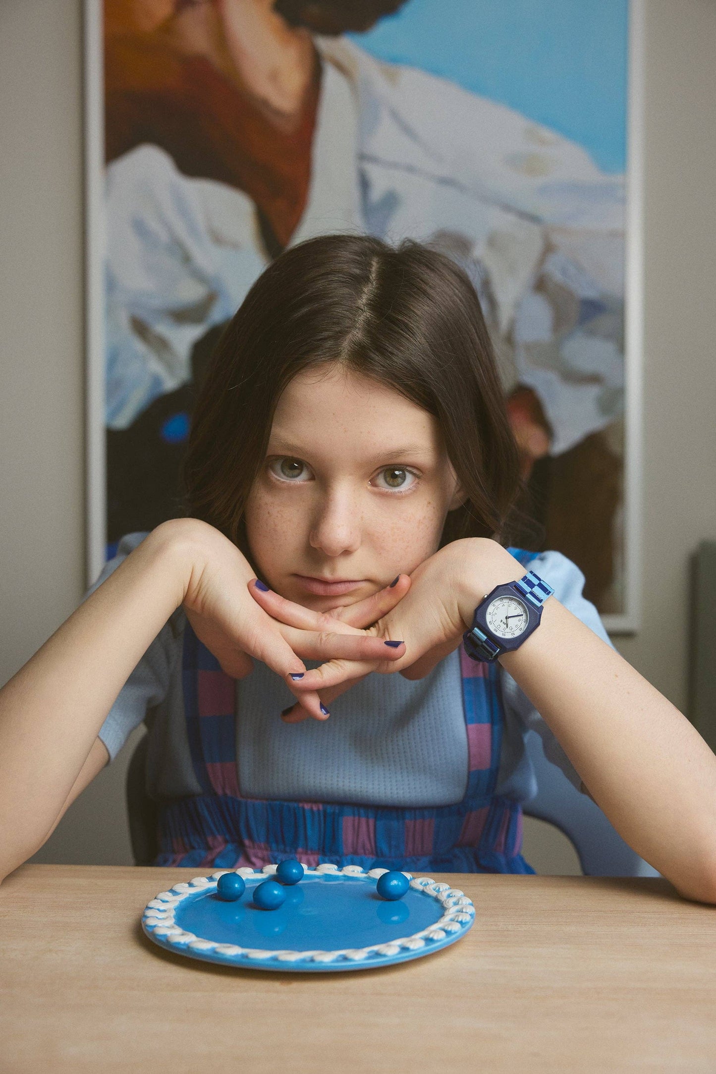 Watch Blue Sunday - Blue Checkered