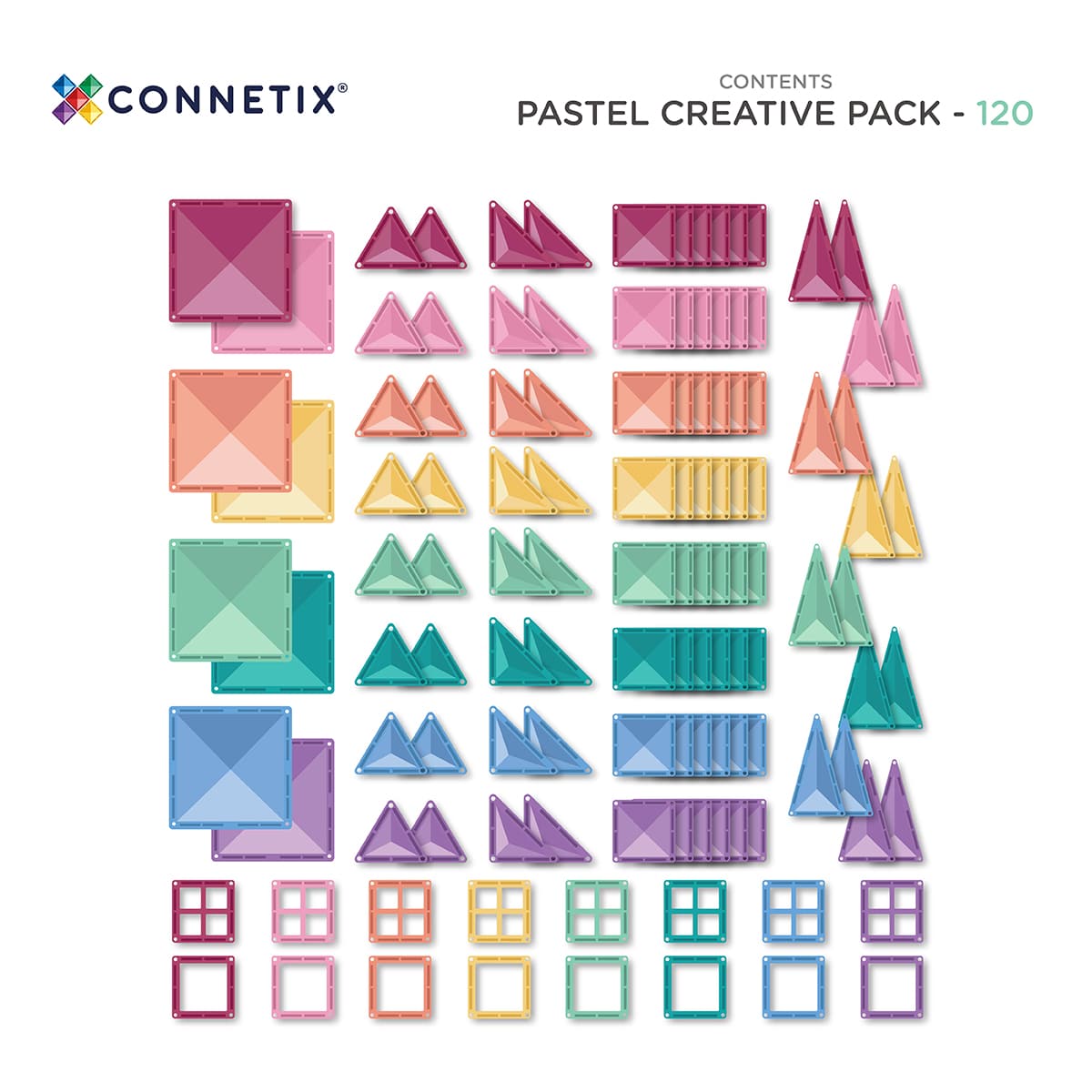 Pastel Creative pack 120 pc