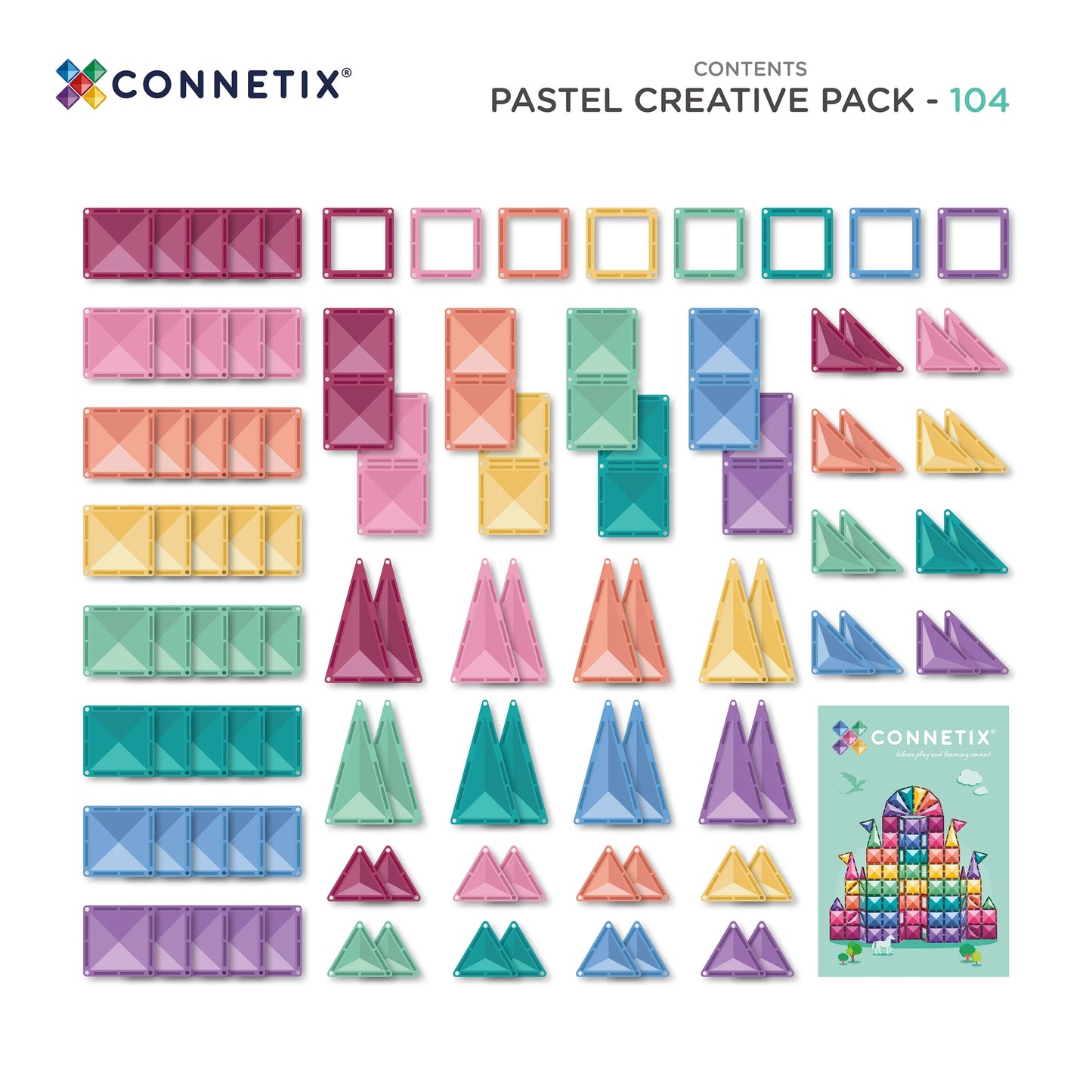 Pastel Creative Pack 104 pc